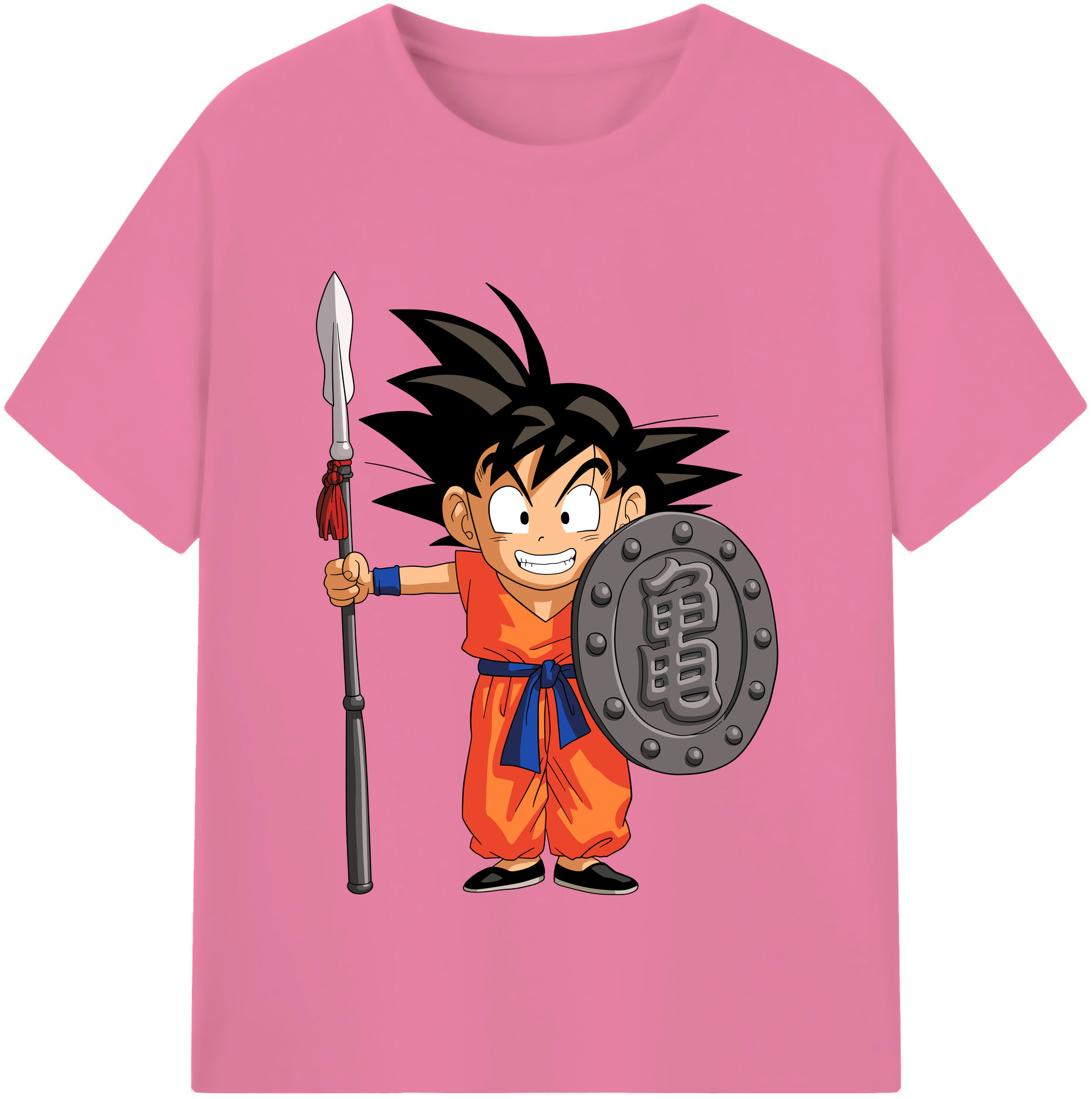 （画像用） ドラゴンボール 孫悟空（そん ごくう）Son Goku カカロット DRAGON BALL Kakarotto 綿100％半袖Tシャツ（フロントプリント）